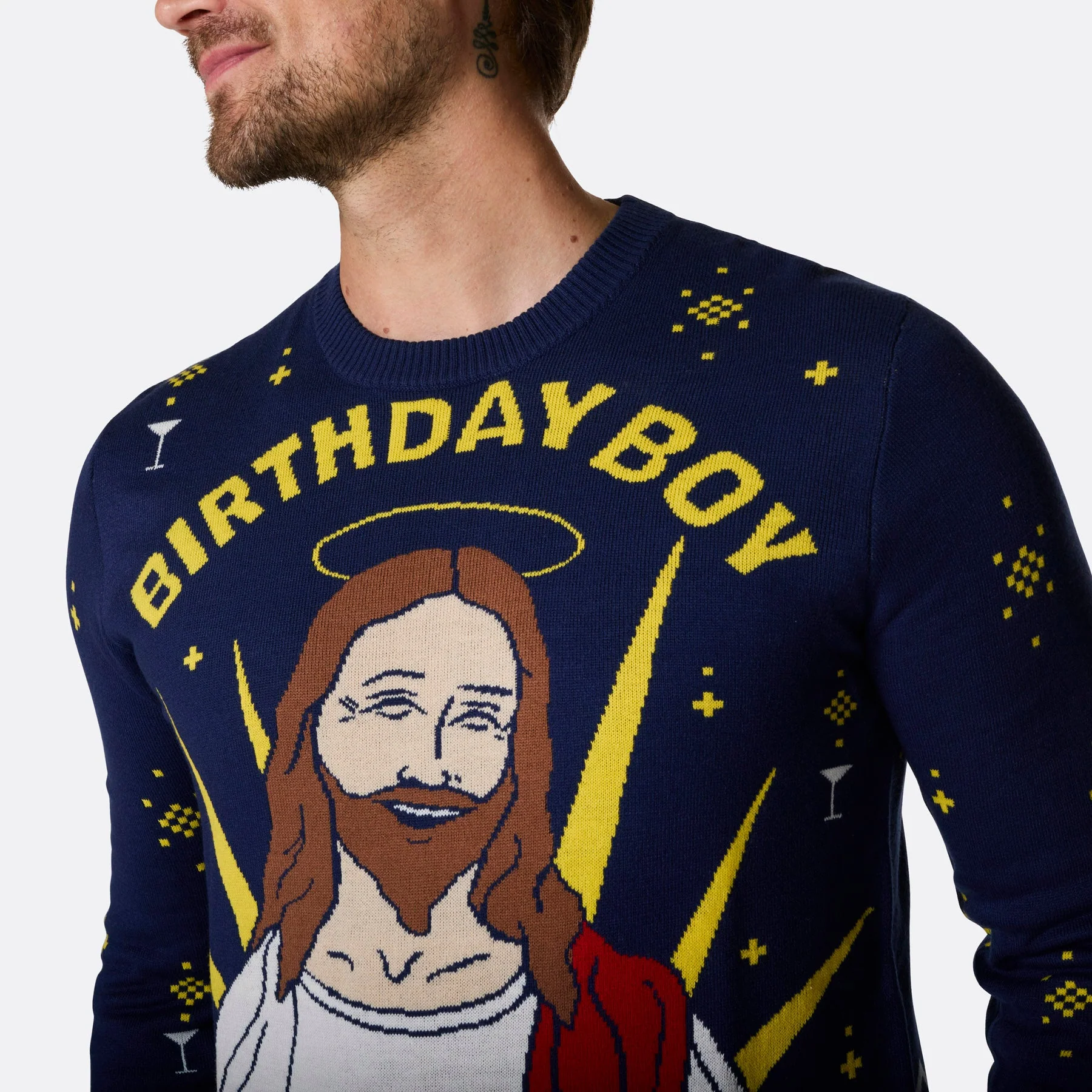Birthday Boy Weihnachtspullover Herren - Image 2