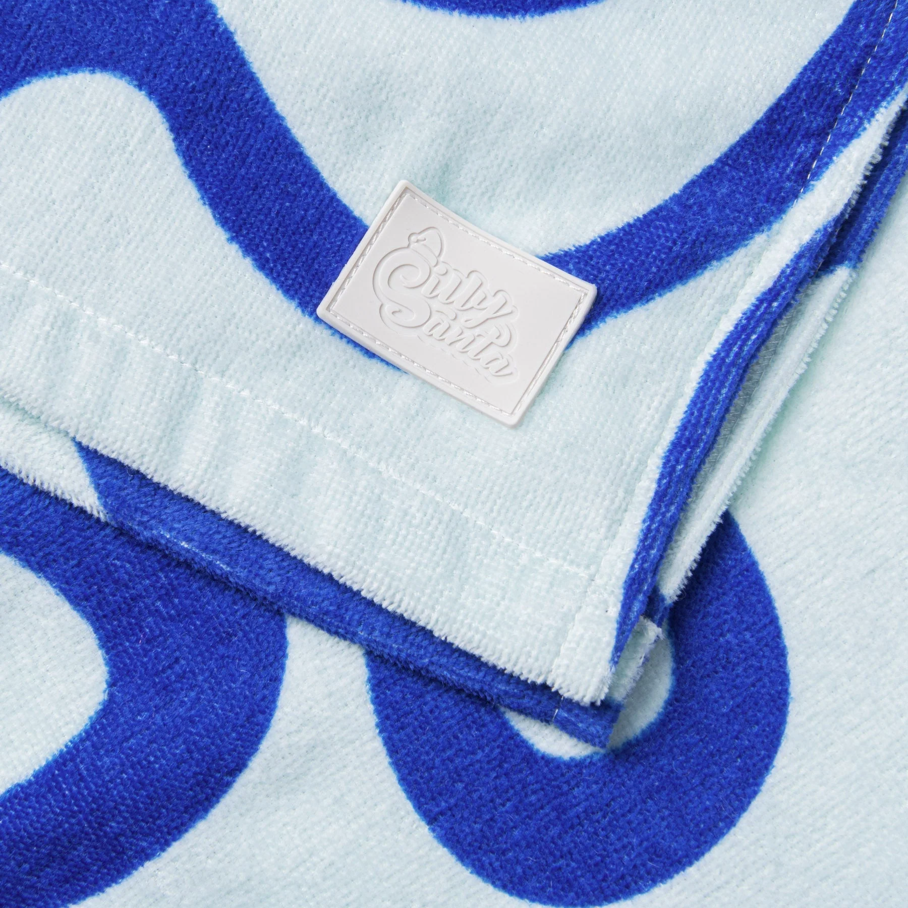 Blaue Wellen Badeponcho - Image 9