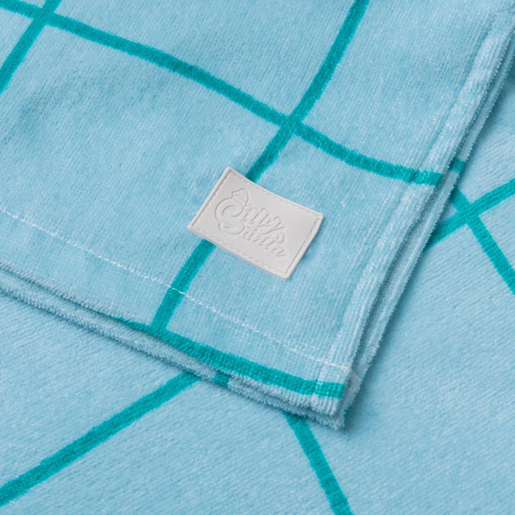 Blauer Pool Badeponcho Kinder - Image 5