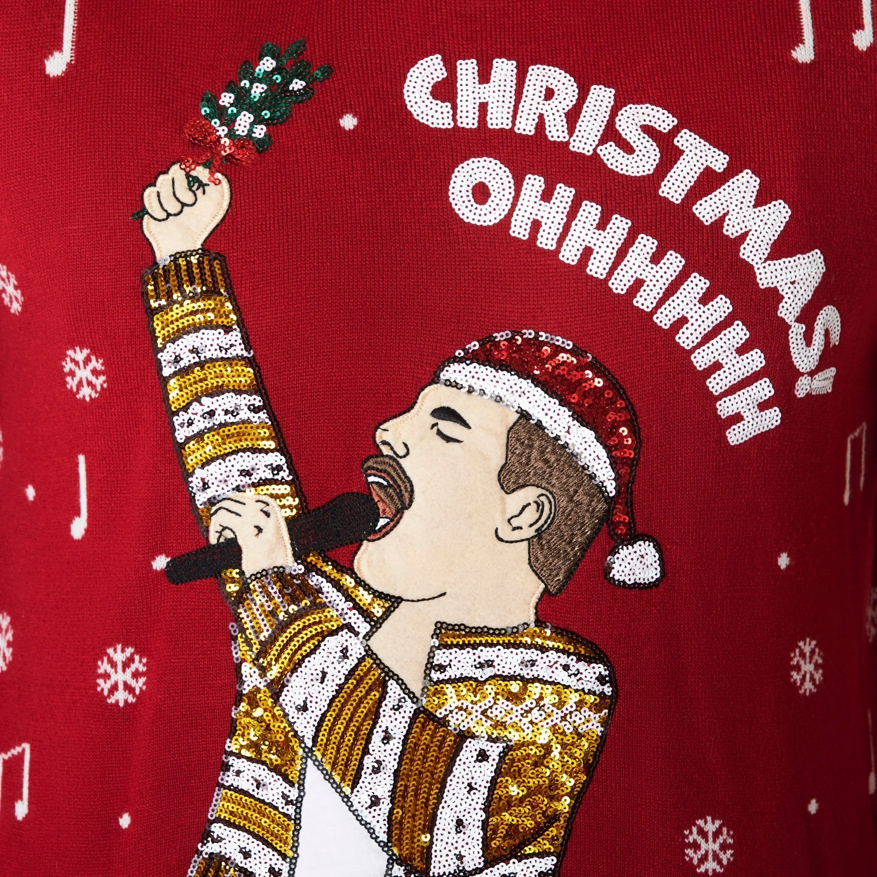 Christmas Ohhhhh Weihnachtspullover Damen - Image 4