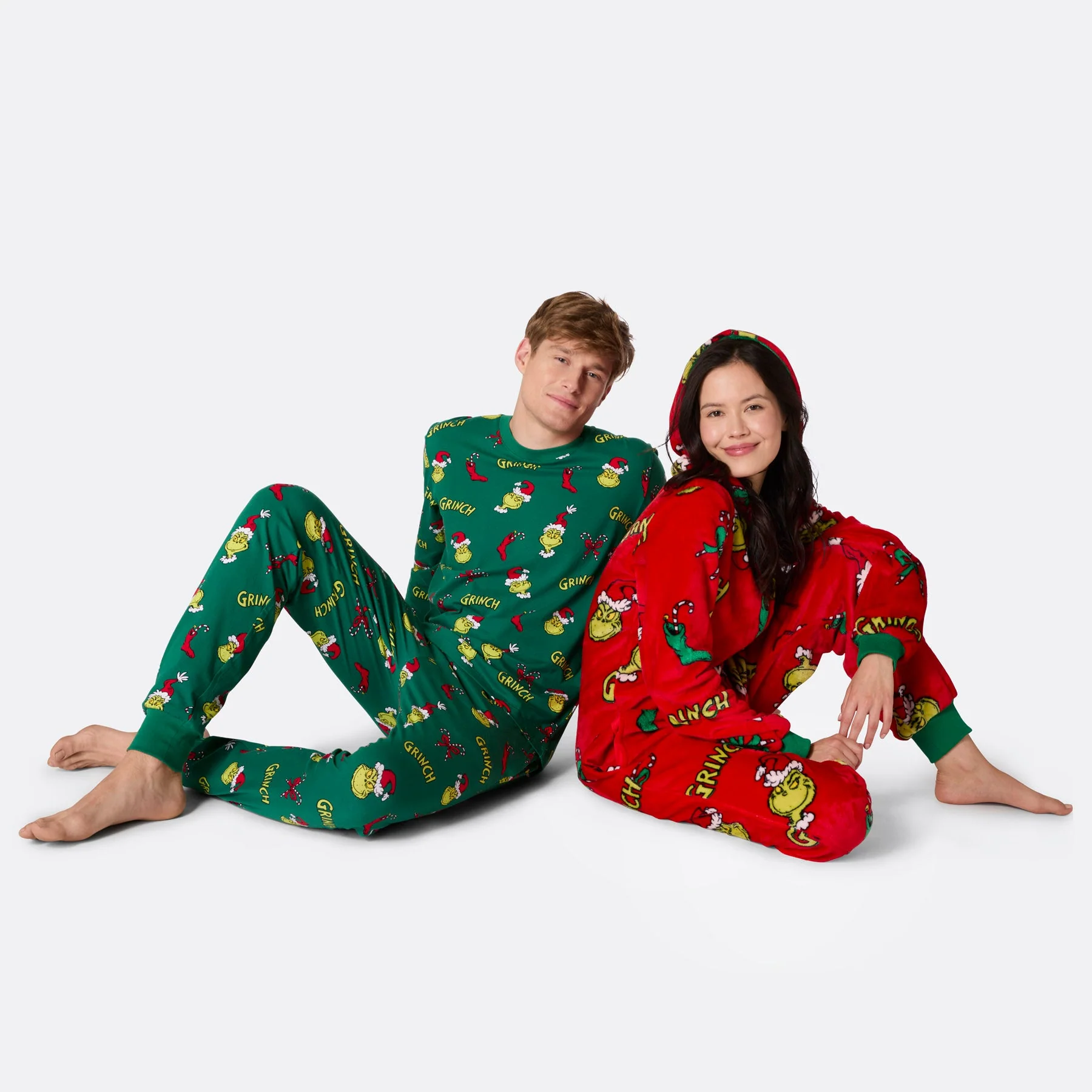 Der Grinch Weihnachtspyjama Damen - Image 5