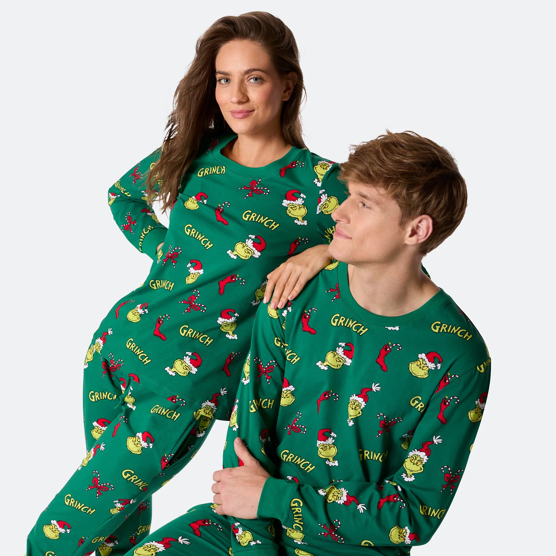 Der Grinch Weihnachtspyjama Herren - Image 2