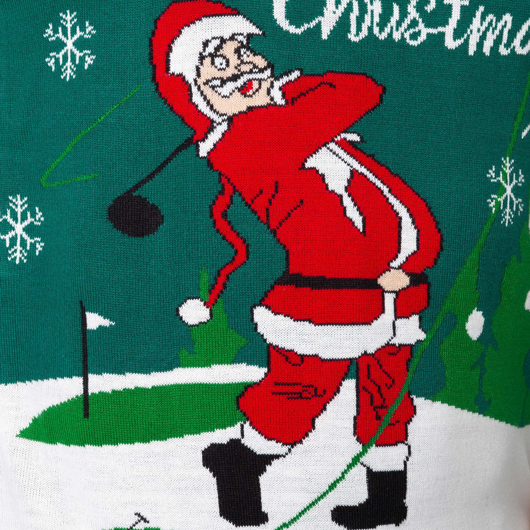 Die Golferin Weihnachtspullover Damen - Image 4