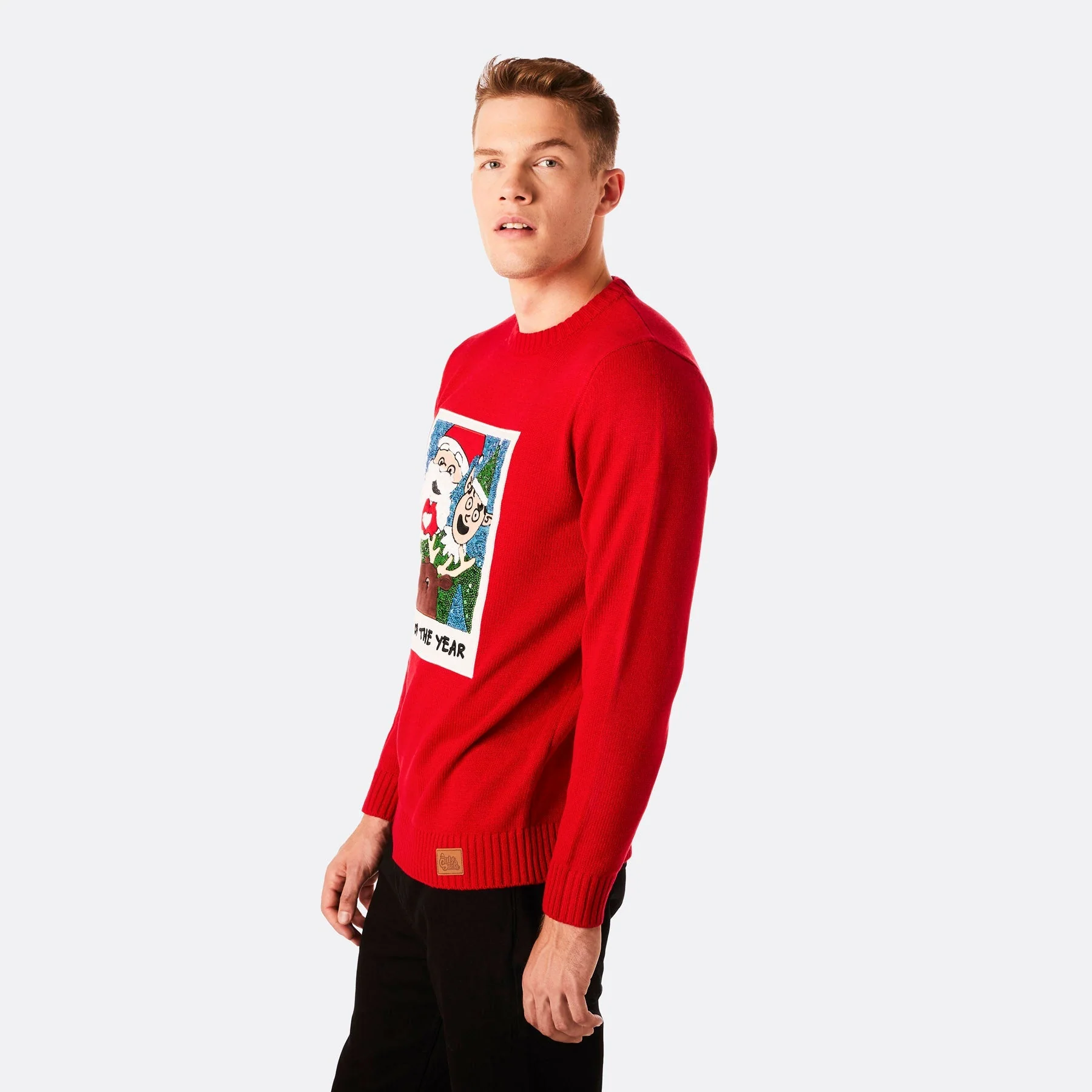Elfie Weihnachtspullover Herren - Image 2