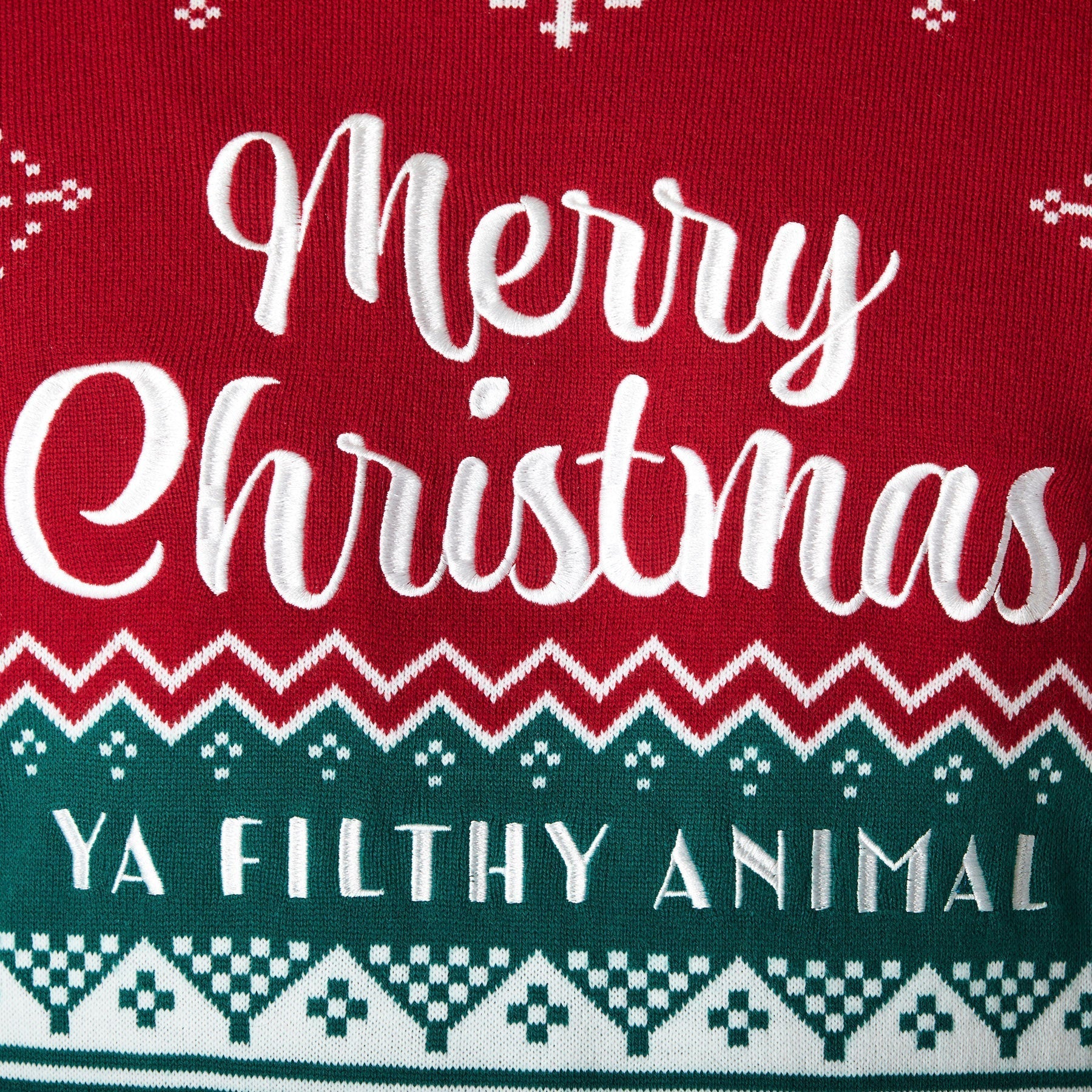 Filthy Animal Weihnachtspullover Damen - Image 4