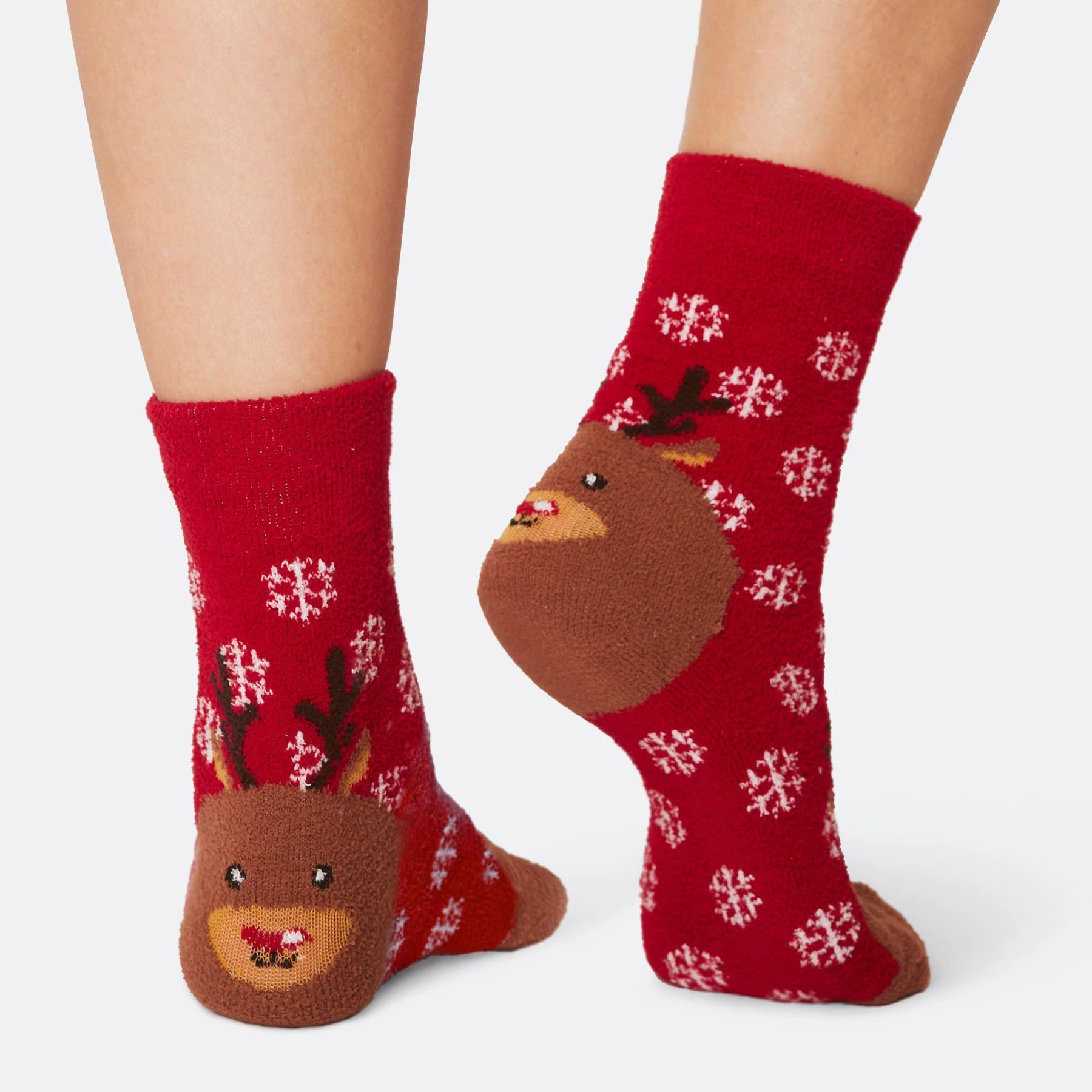 Flauschige Weihnachtssocken (3er-Pack) - Image 10
