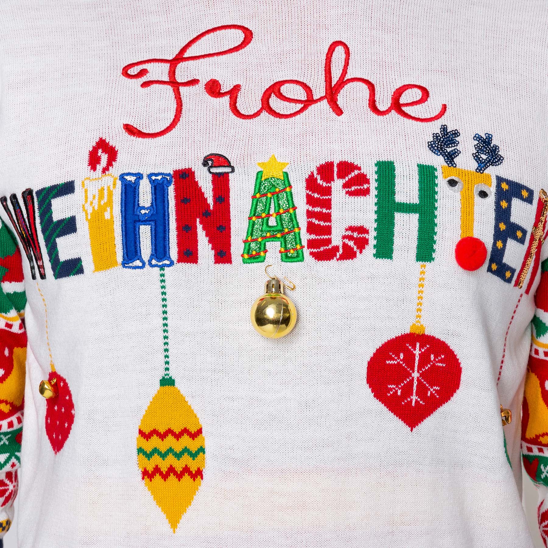 Frohe Weihnachten Weihnachtspullover Herren - Image 4