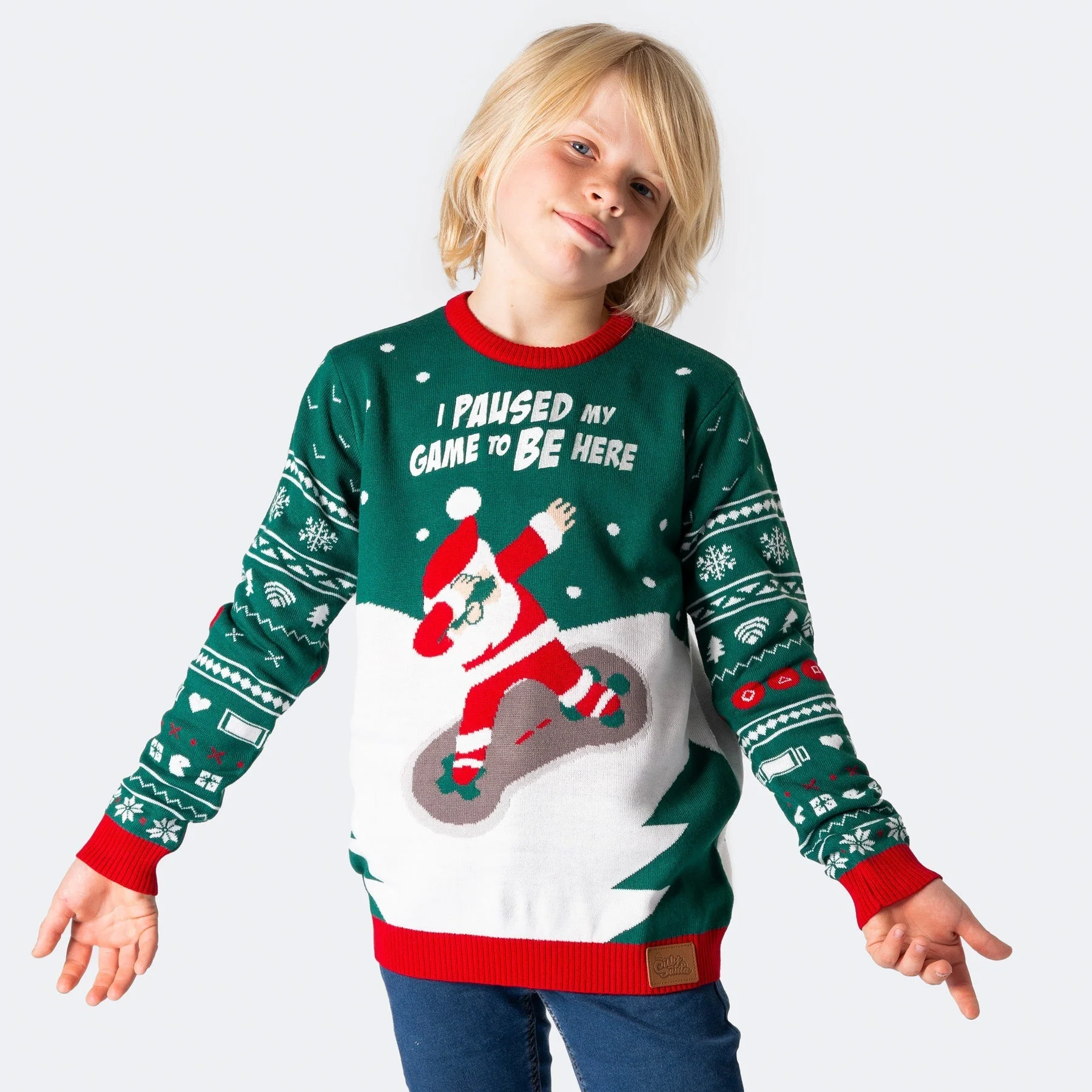 Gamer Weihnachtspullover Kinder - Image 5