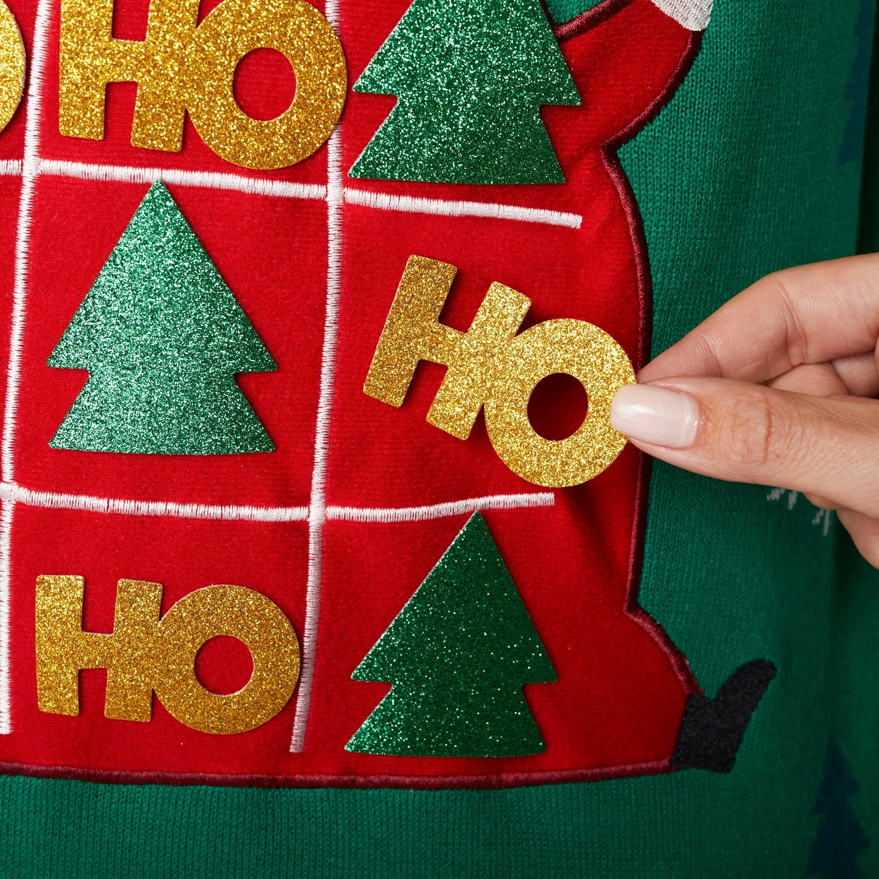 Ho Ho Ho Weihnachtspullover Damen - Image 5