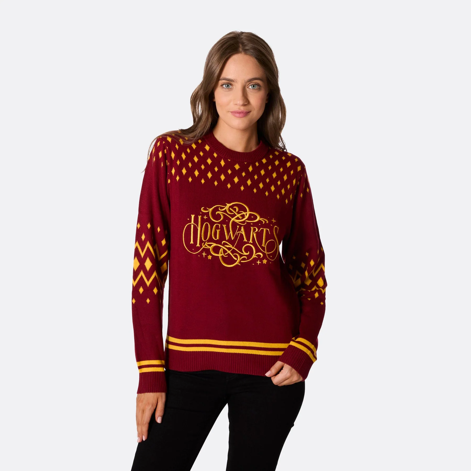 Hogwarts Weihnachtspullover Damen - Image 2
