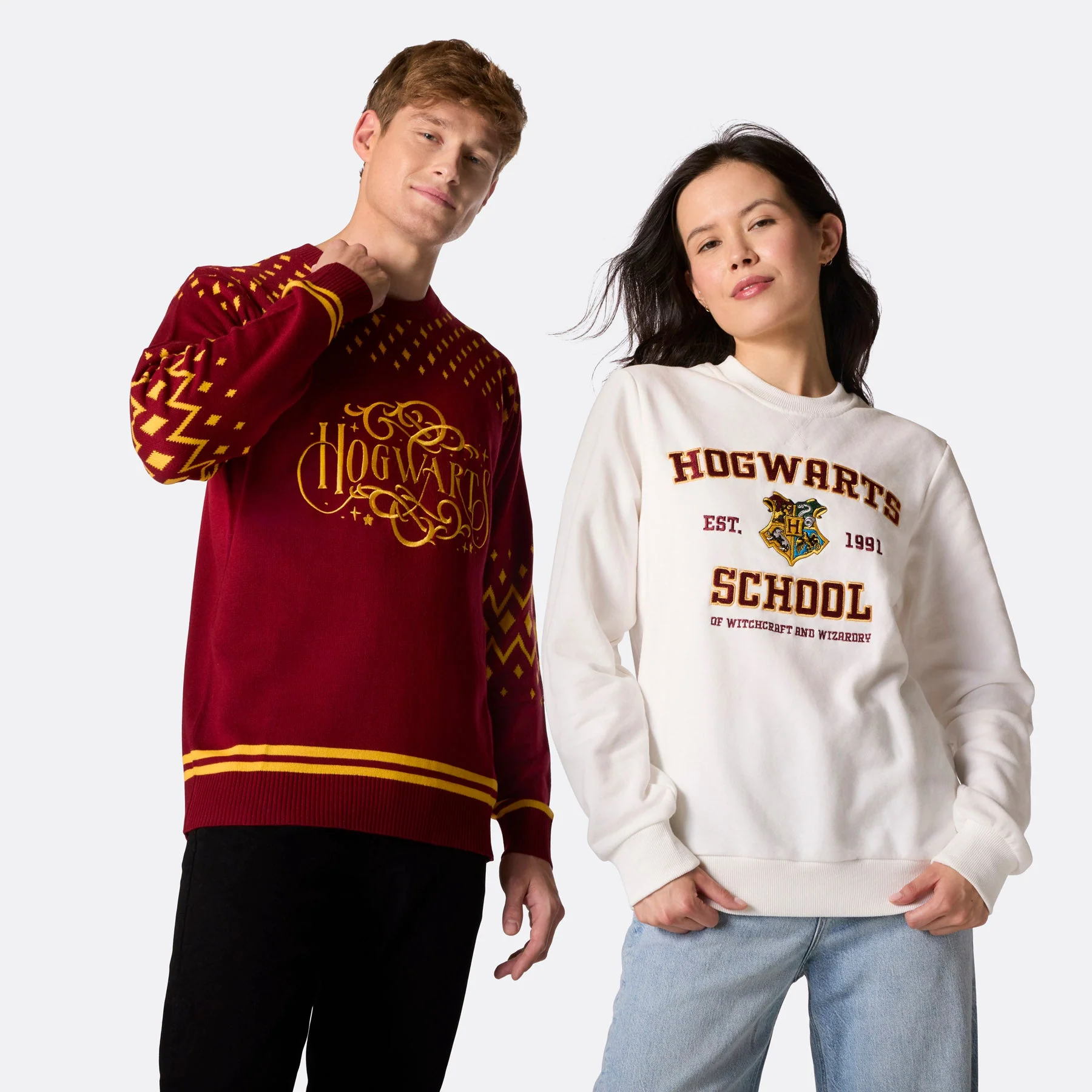 Hogwarts Weihnachtspullover Herren - Image 5
