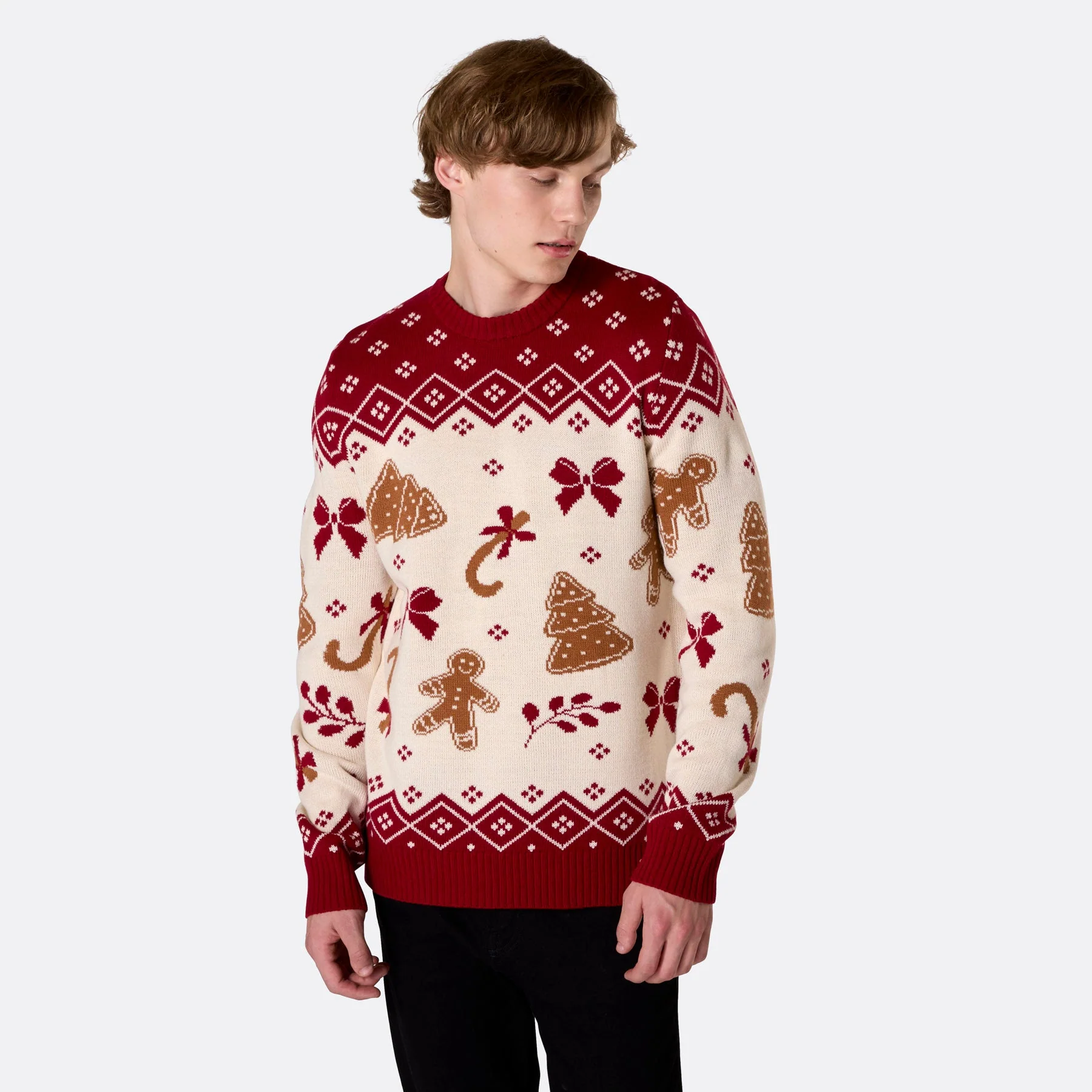 Lebkuchen Weihnachtspullover Herren - Image 2