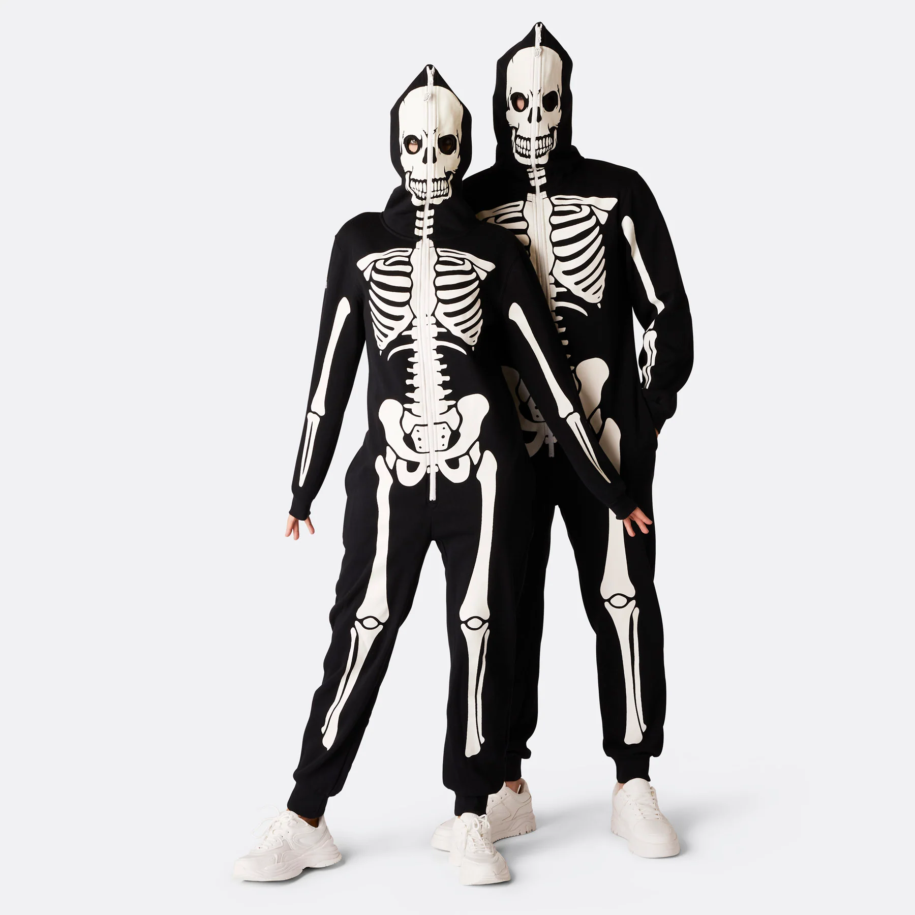 Skelett Halloween Onesie Damen - Image 5