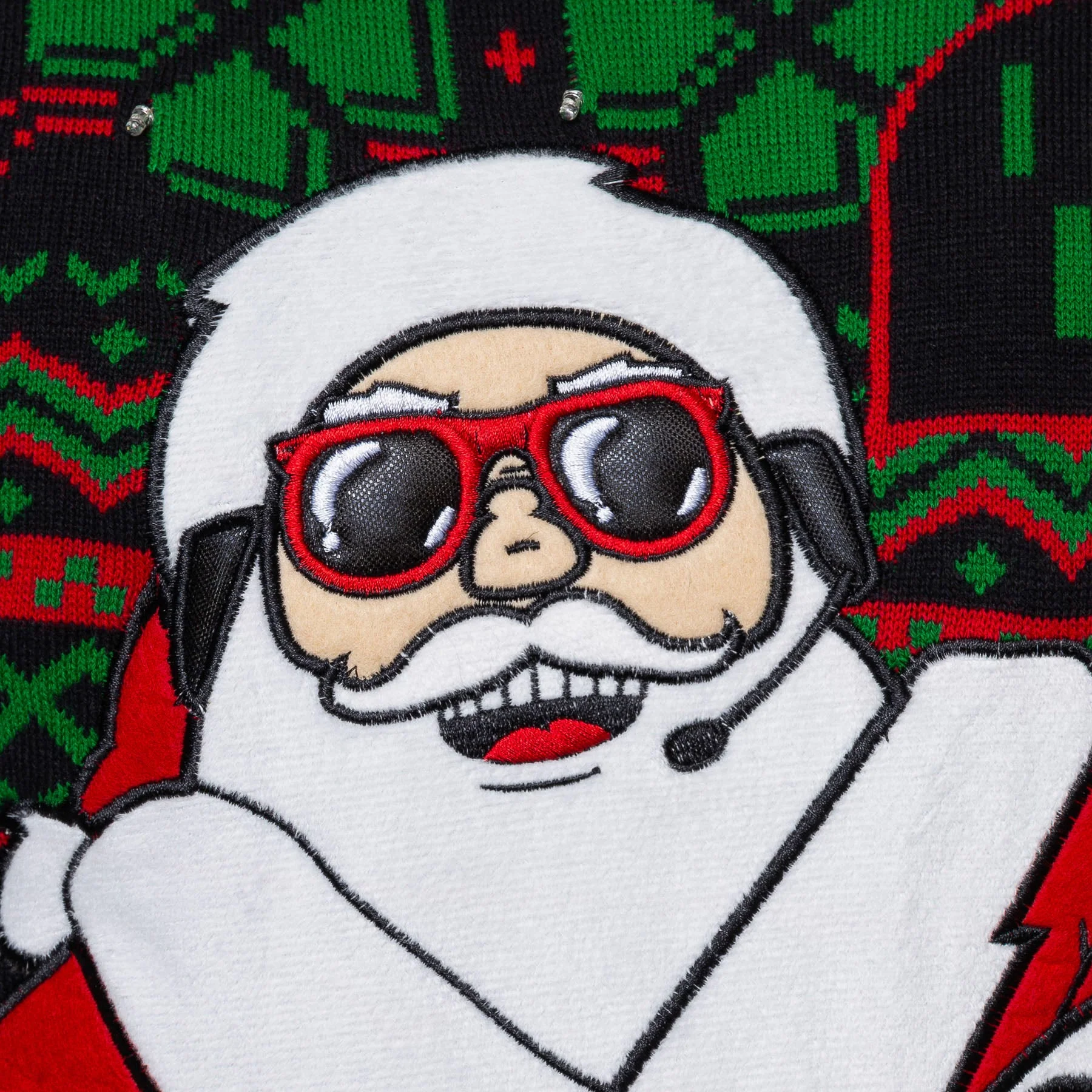 Level Up Weihnachtspullover Herren - Image 5