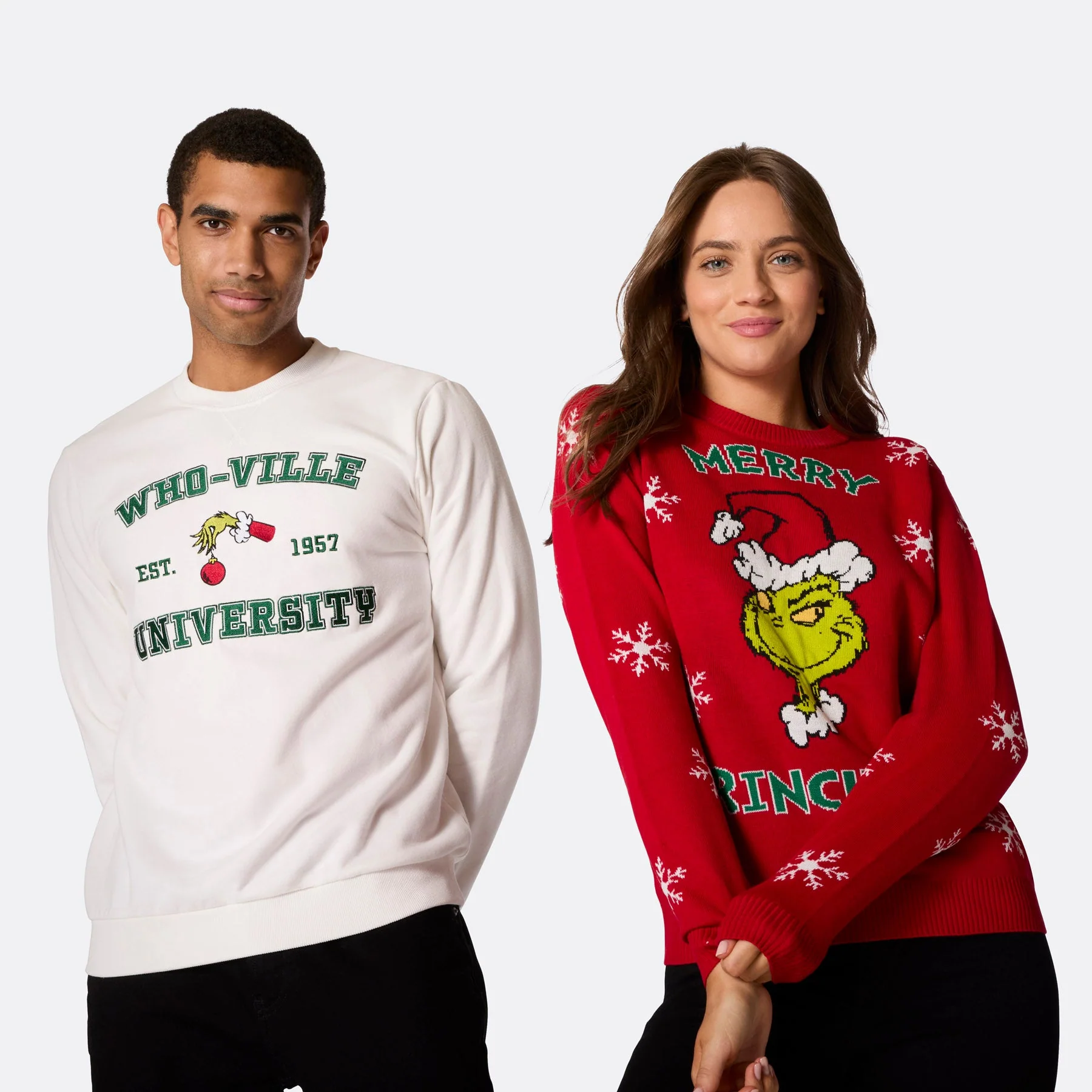 Merry Grinchmas Weihnachtspullover Herren - Image 6