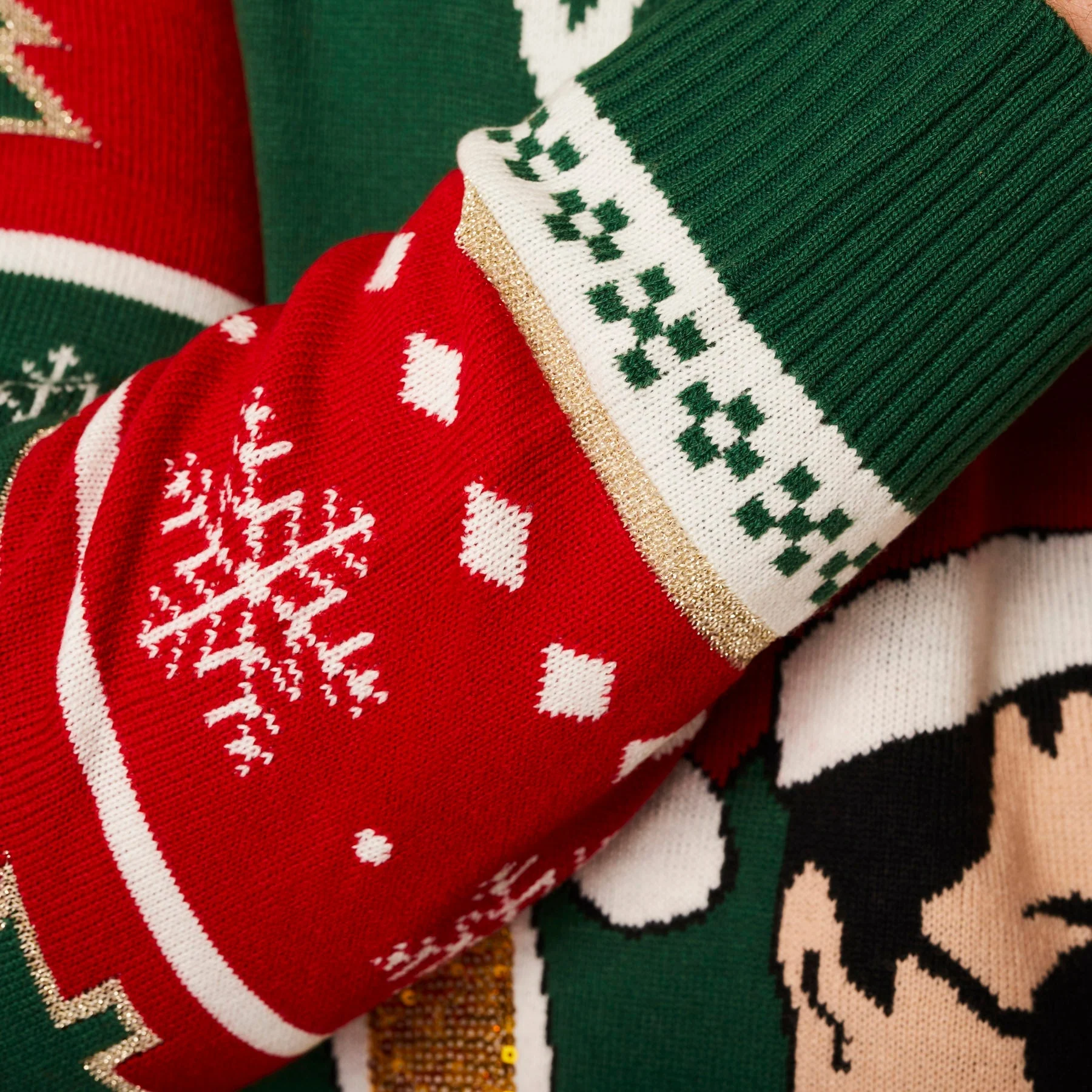 Merry Krismas Weihnachtspullover Herren - Image 5