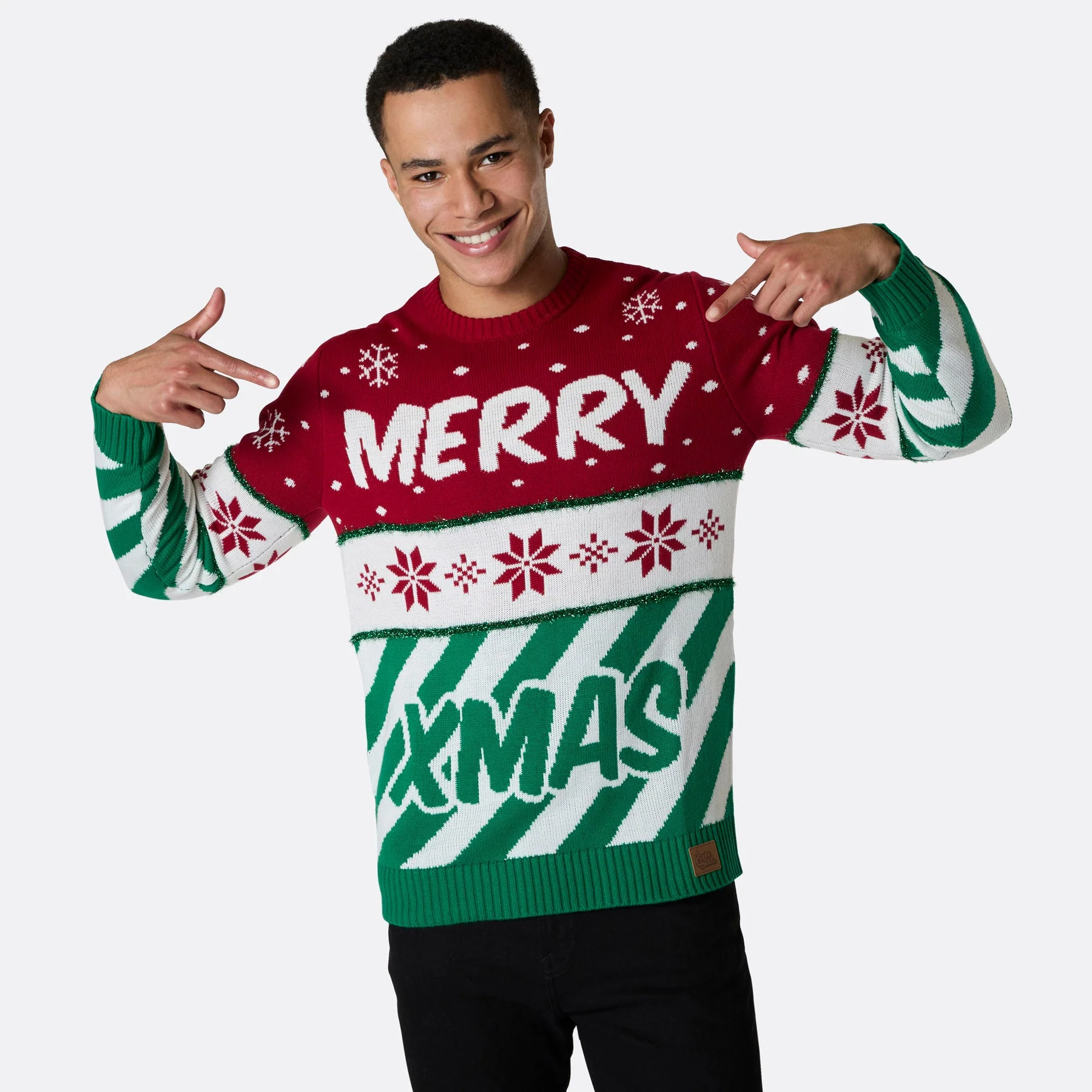 Merry Xmas Weihnachtspullover Herren
