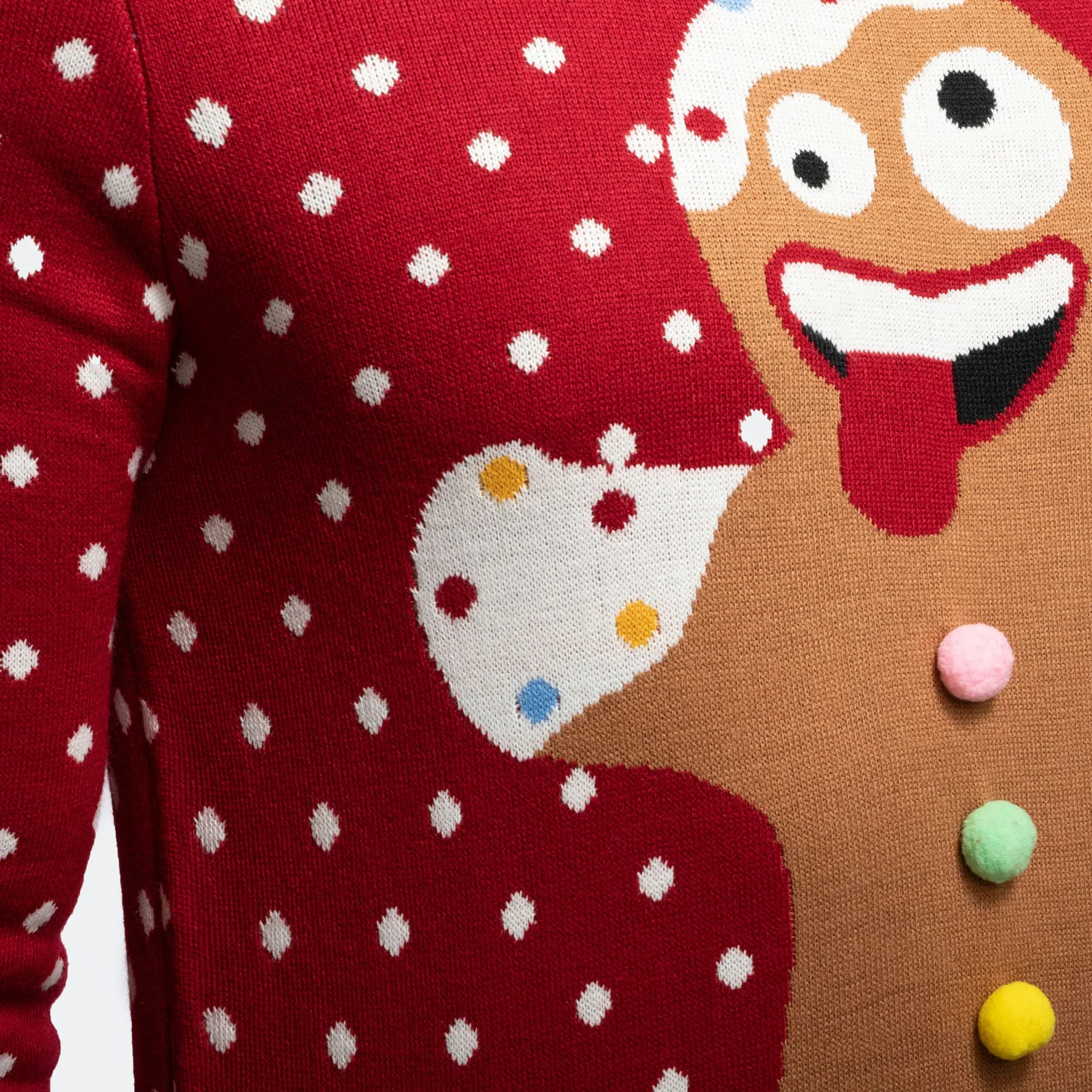 Lebkuchen Weihnachtspullover Damen - Image 4