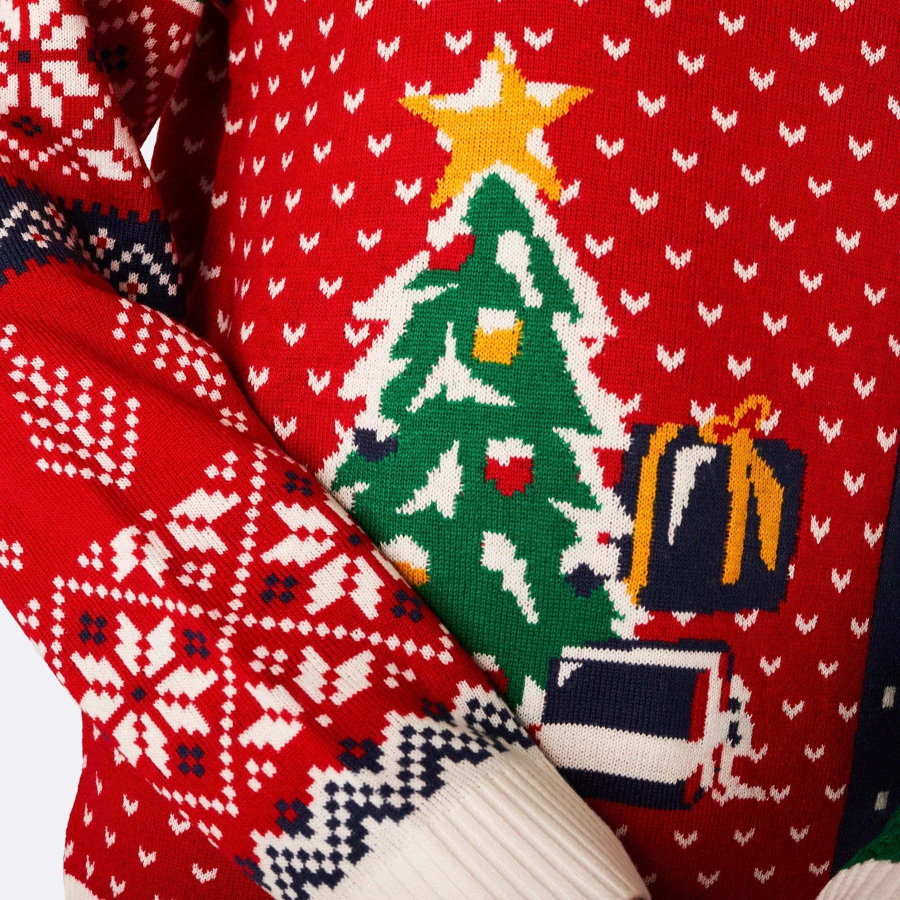 Retro Weihnachtspullover Herren - Image 4