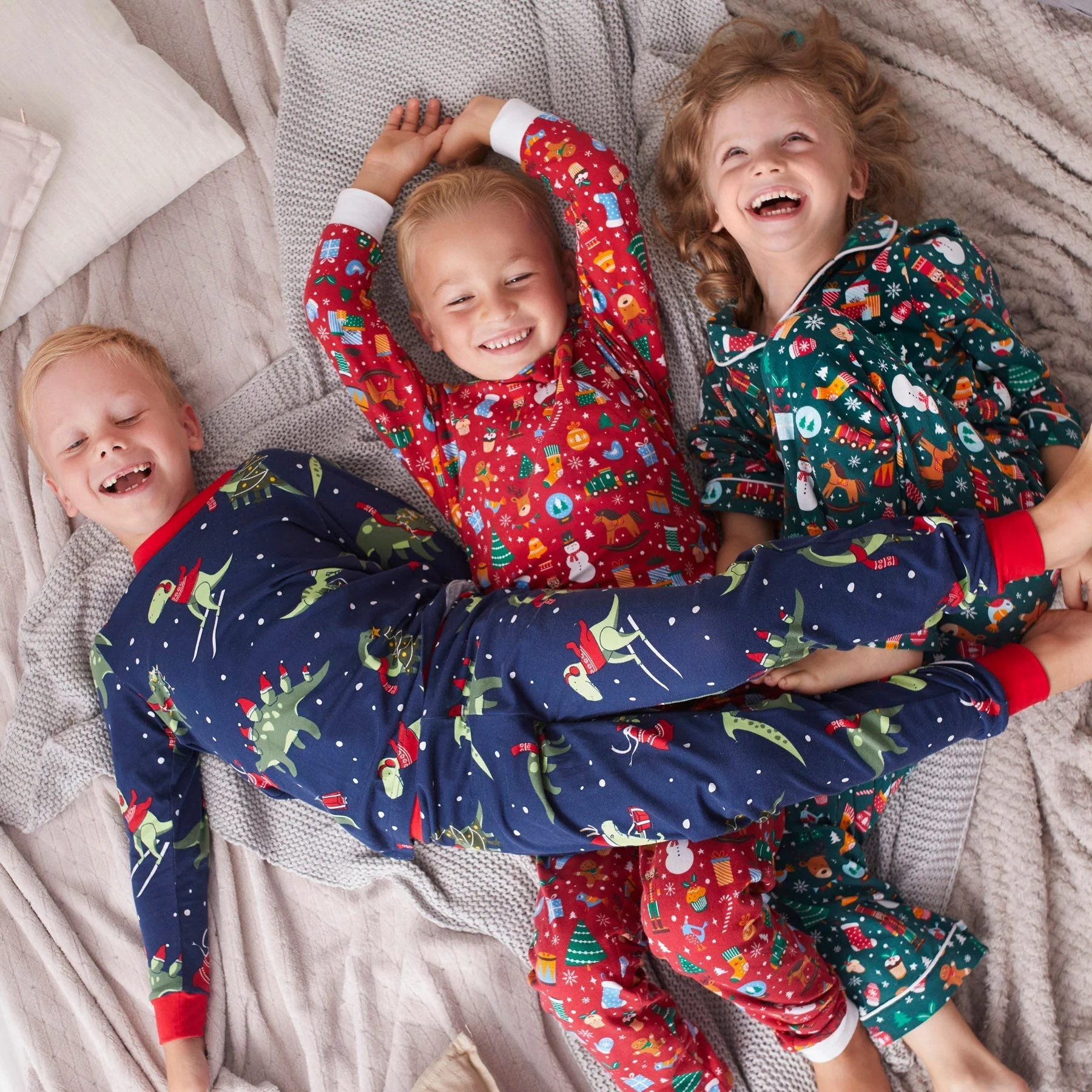 Roter Weihnachtstraum Weihnachtspyjama Kinder - Image 6