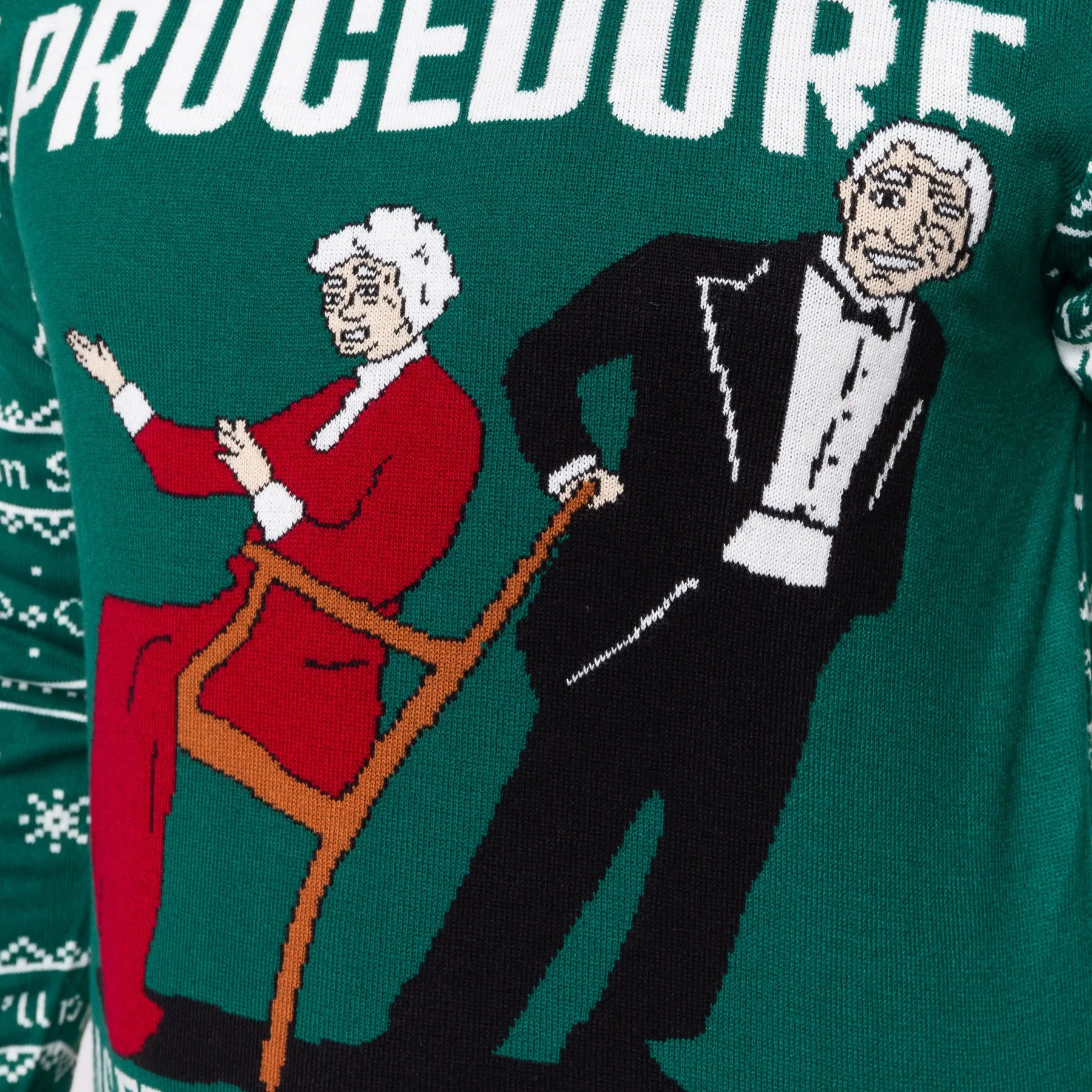 Same Procedure as Every Year Weihnachtspullover Herren - Image 5