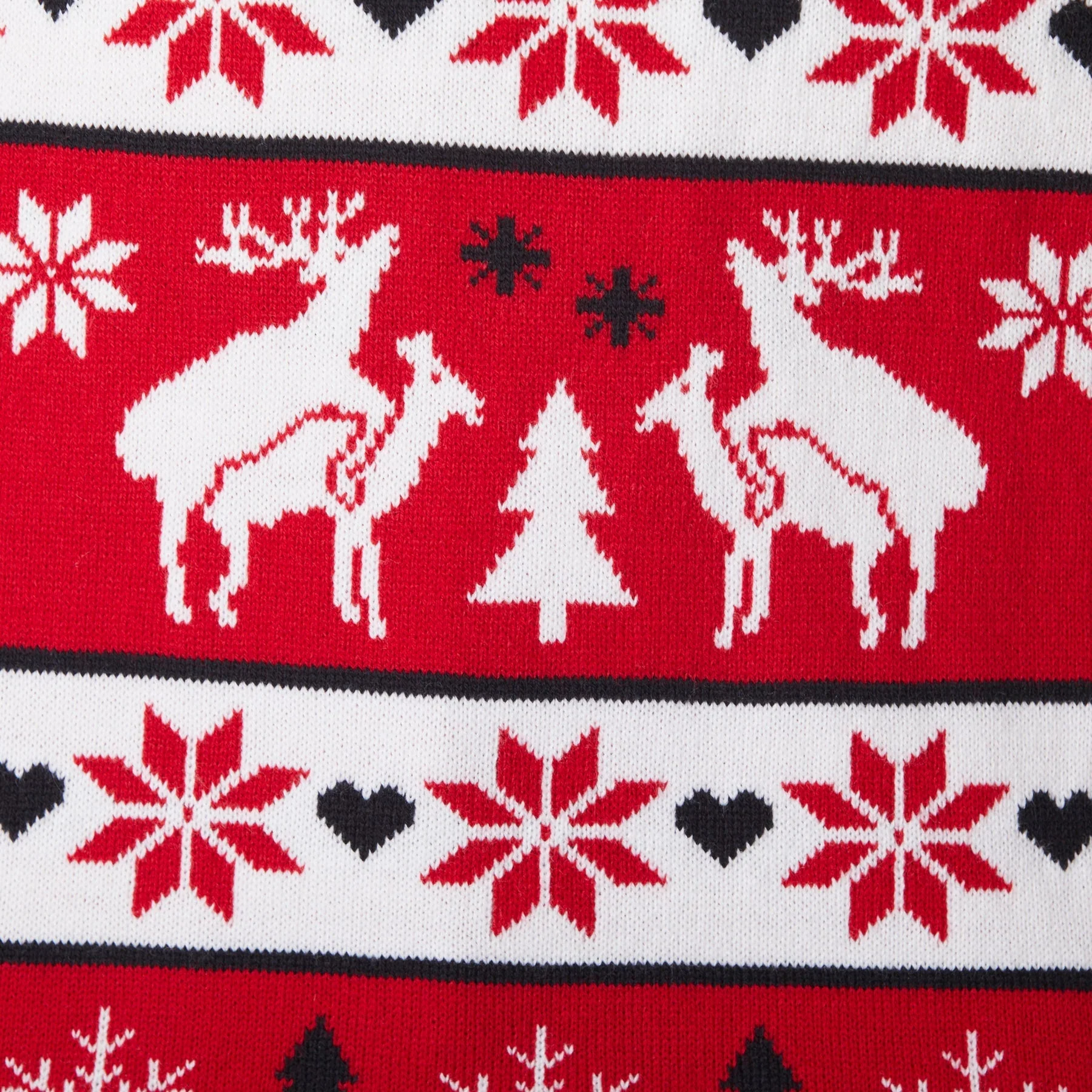 Paarende Rentiere Weihnachtspullover Damen - Image 5